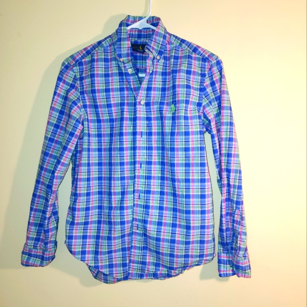 Ralph Lauren Boys Shirt EUC worn once